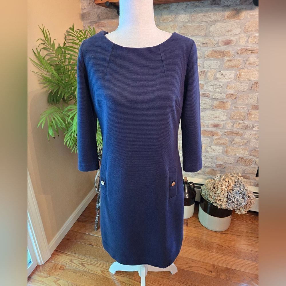 Lilly Pulitzer women's size S dark blue dress